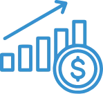 icon for revenue increase