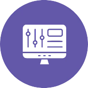 icon for easy update and maintenance