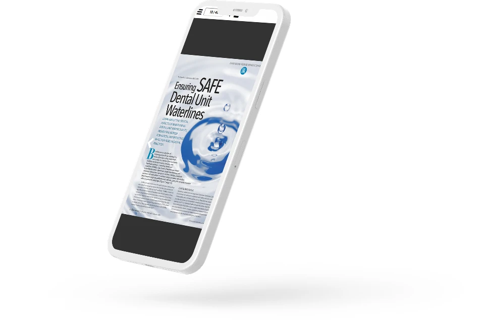 a page from digital news magazine rendered on a smartphone