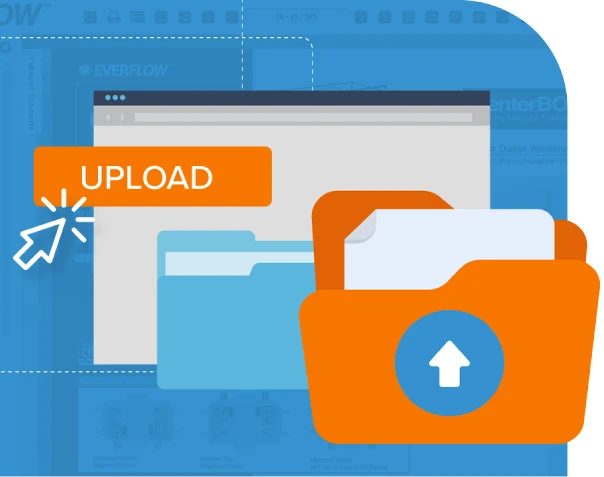 upload pdf feature of Dcatalog