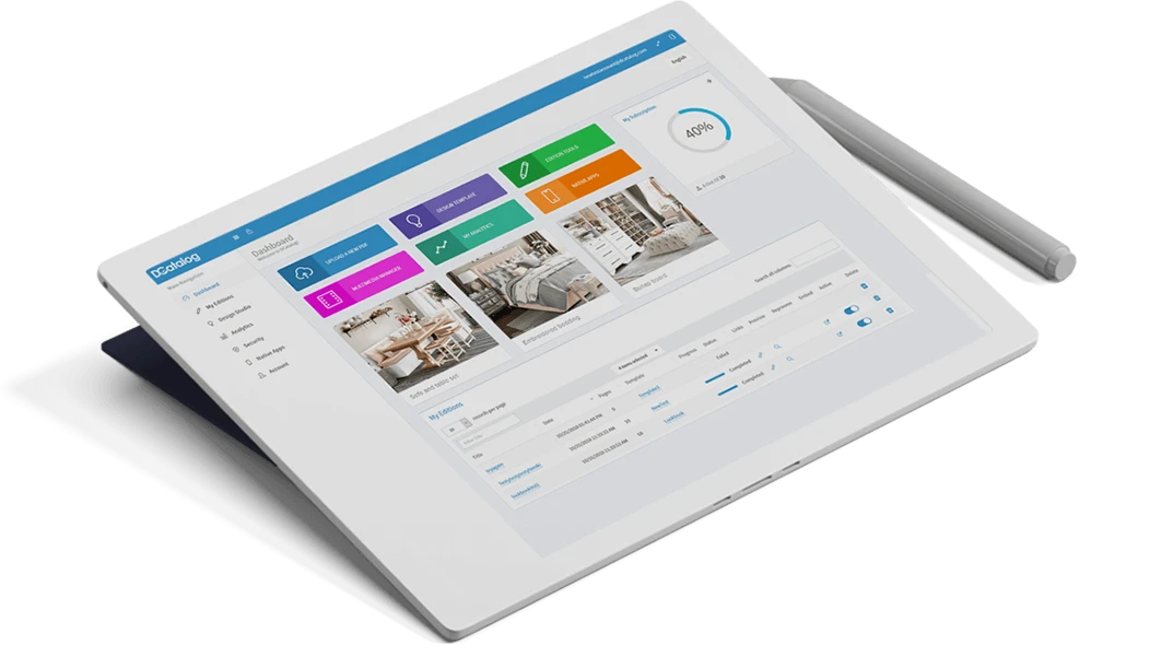 professional catalog made from excel product feed
