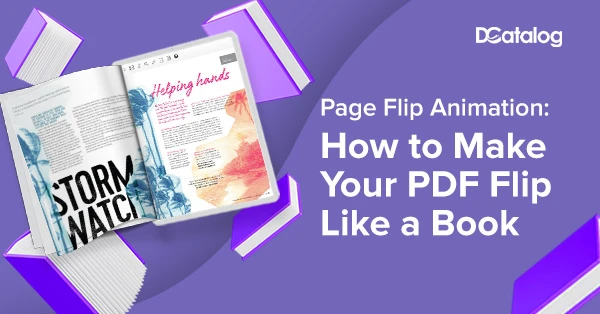 adding page flip animation to your pdf blog post header image