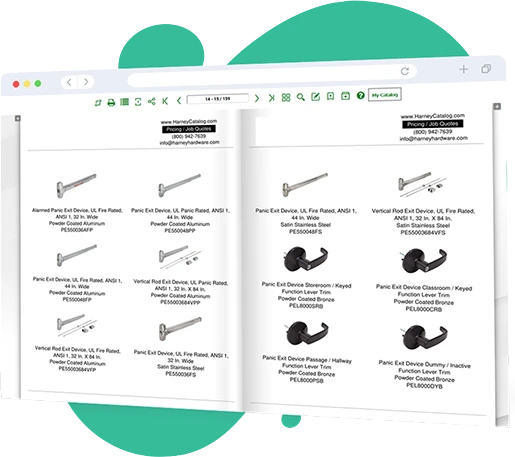 order form and request for quote page example catalog page