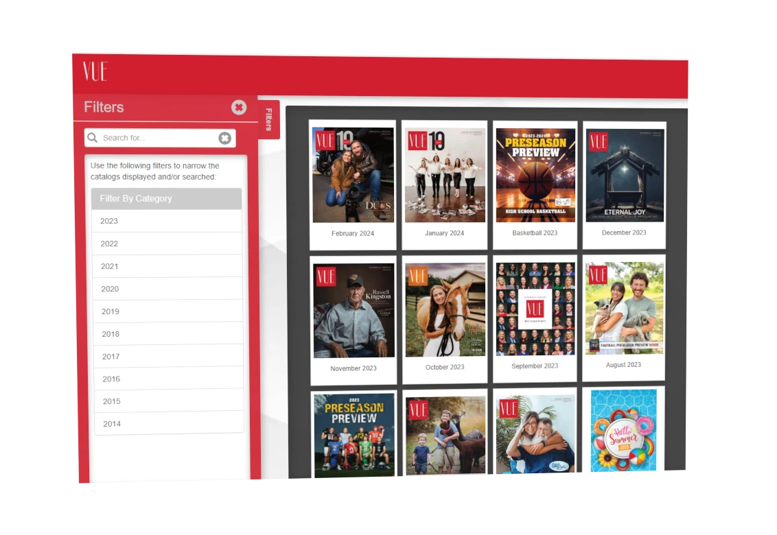archive feature of Dcatalog software platform